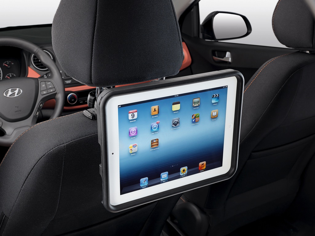 Soporte de ocio en el asiento trasero para iPad