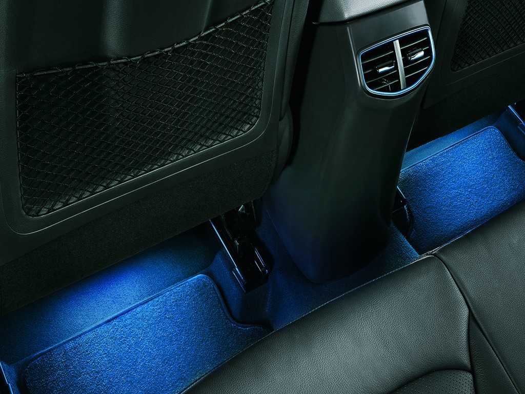 Set Iluminación Interior Led Plazas Traseras (Luz Azul)
