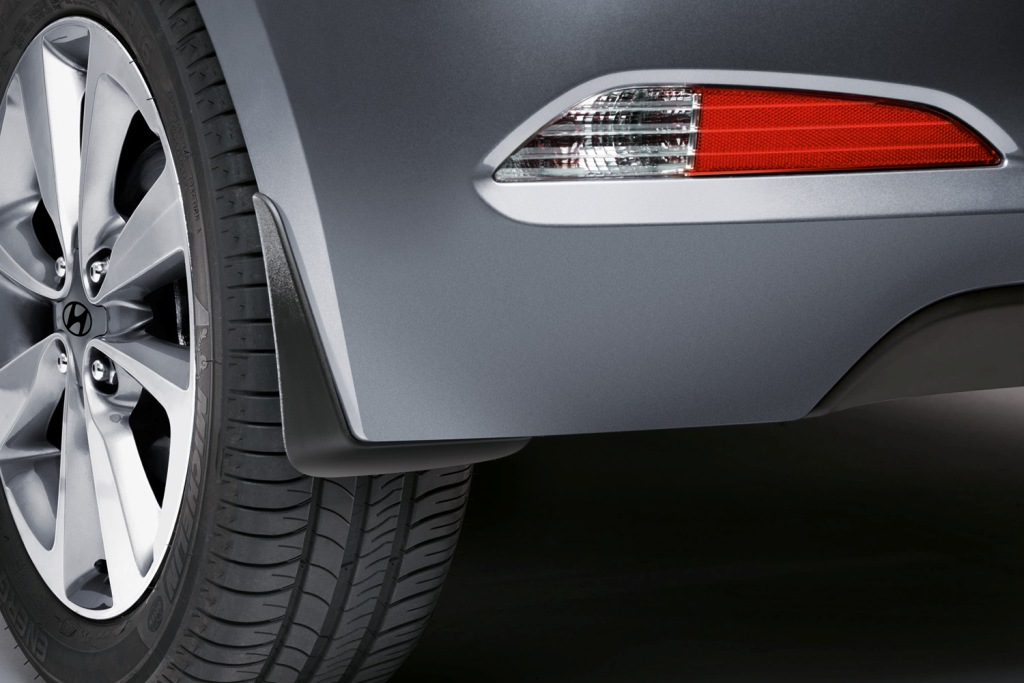 Set de guardabarros traseros 