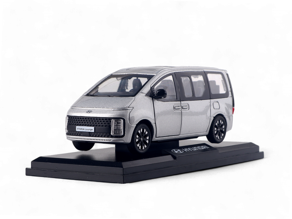 Mini Coche STARIA Color Plata