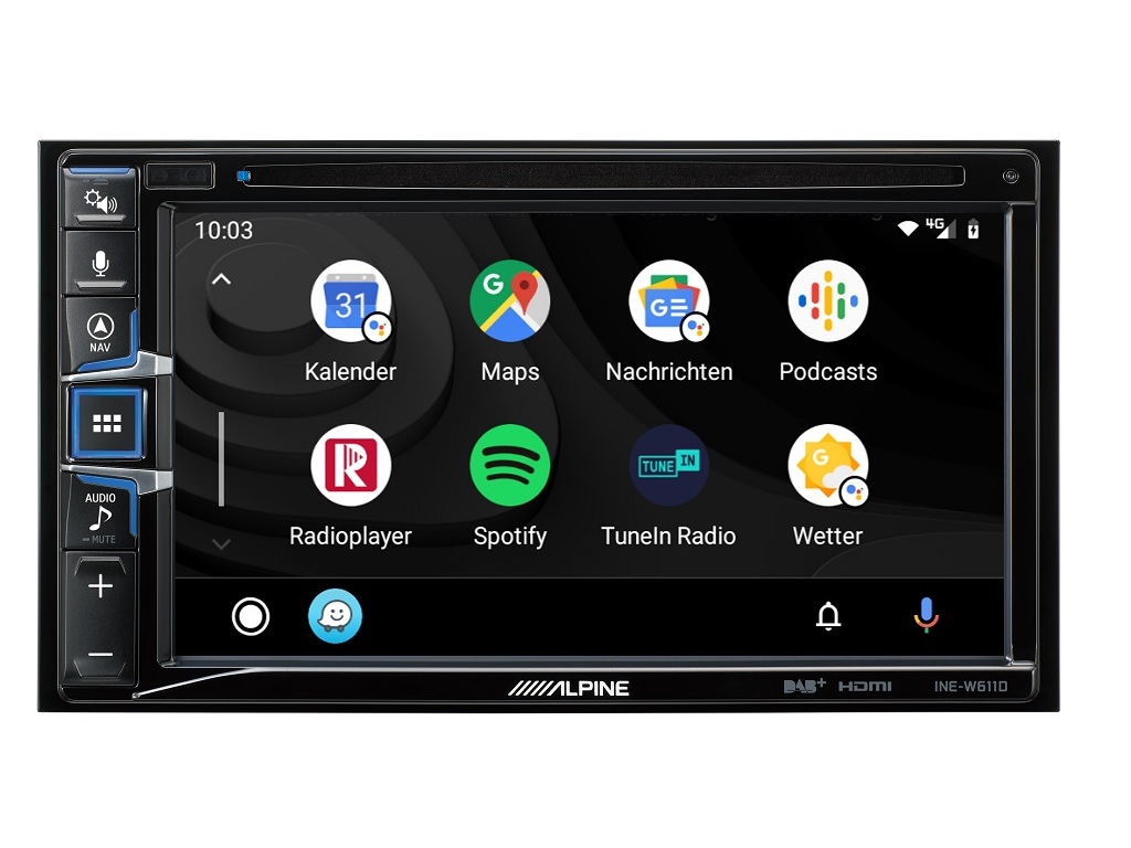Sistema de Navegación integrado Alpine INE-W611D 