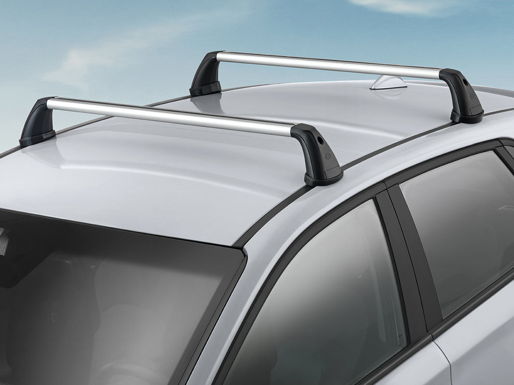 Barras portaequipajes transversales en Aluminio i30 5p