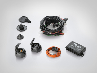 Kit eléctrico para enganche de Carga Vertical con base de 13 Polos.