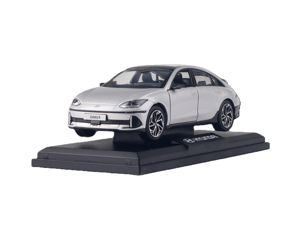 Mini Coche IONIQ 6 Color Dorado Mate