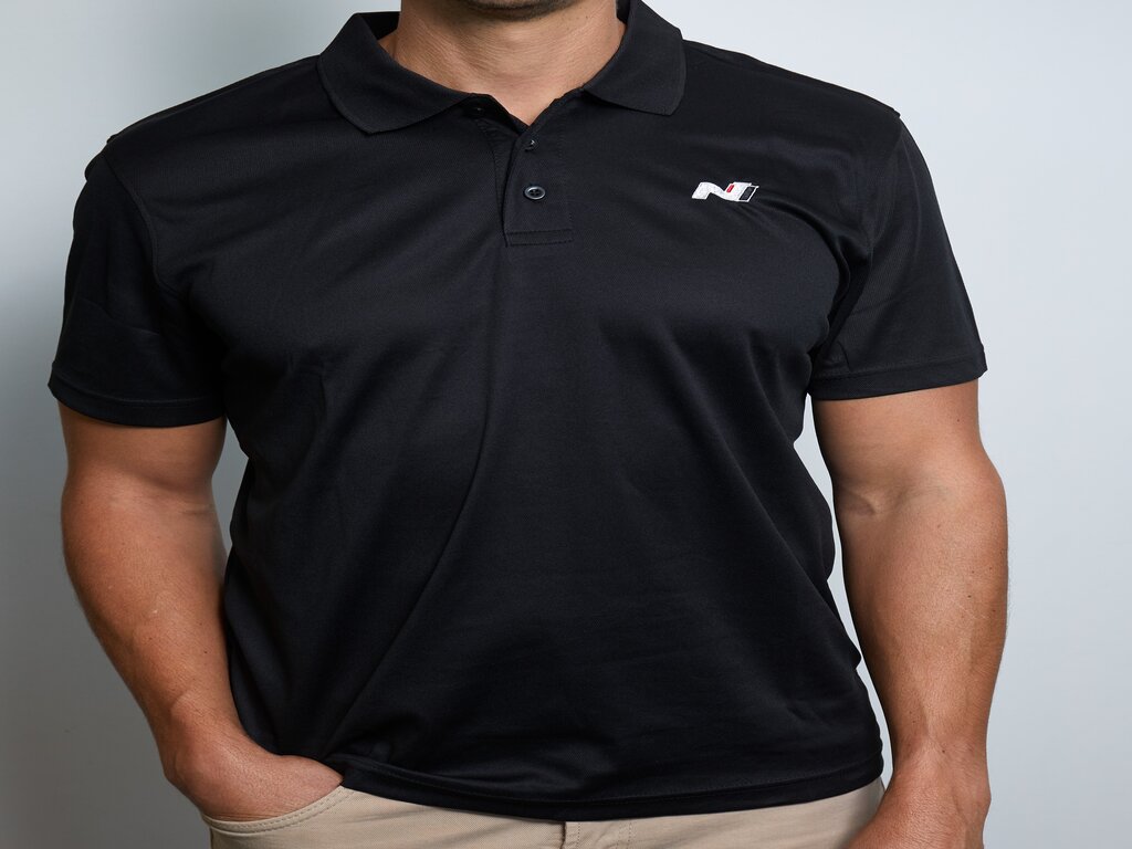 Polo negro N talla M