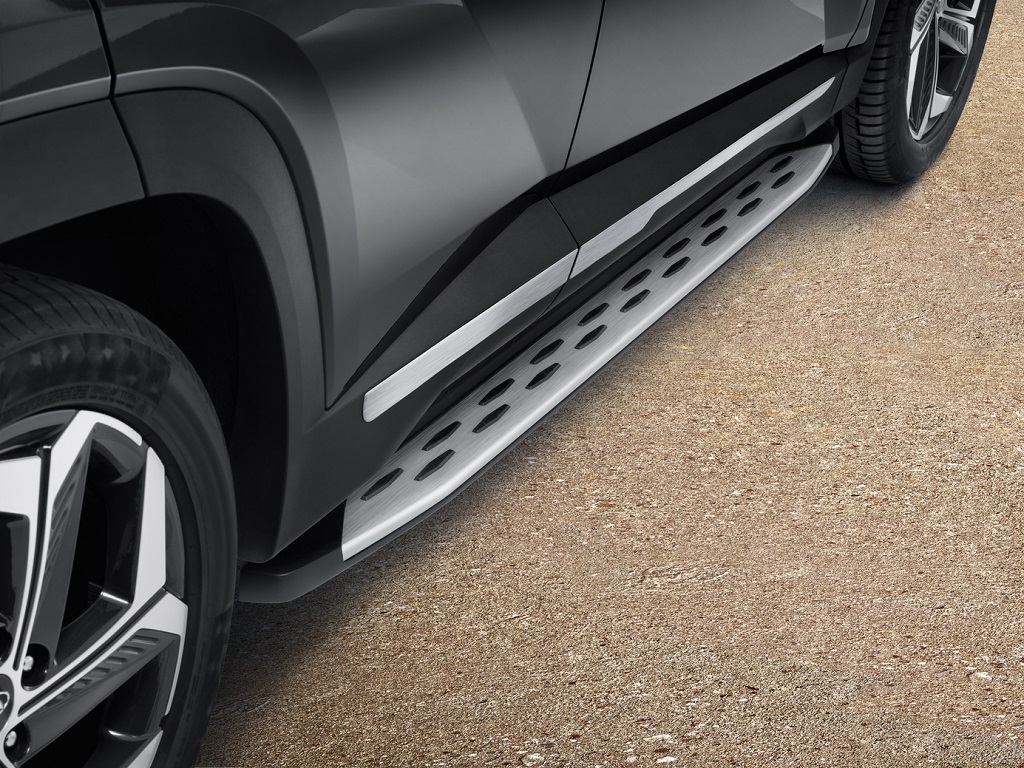 Estribera Integrada de aluminio modelo Sporty