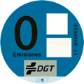 Distintivo medioambiental DGT 0