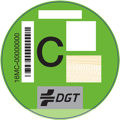 Distintivo medioambiental DGT C
