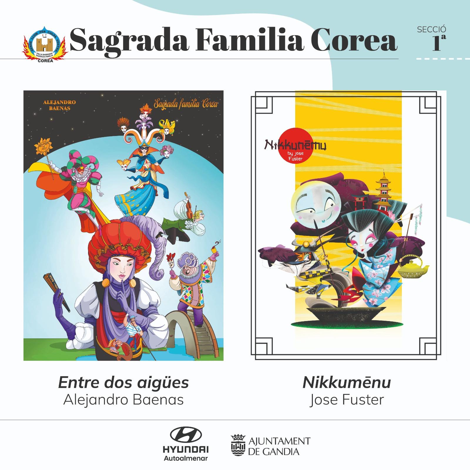 Falla Sagrada Família-Corea