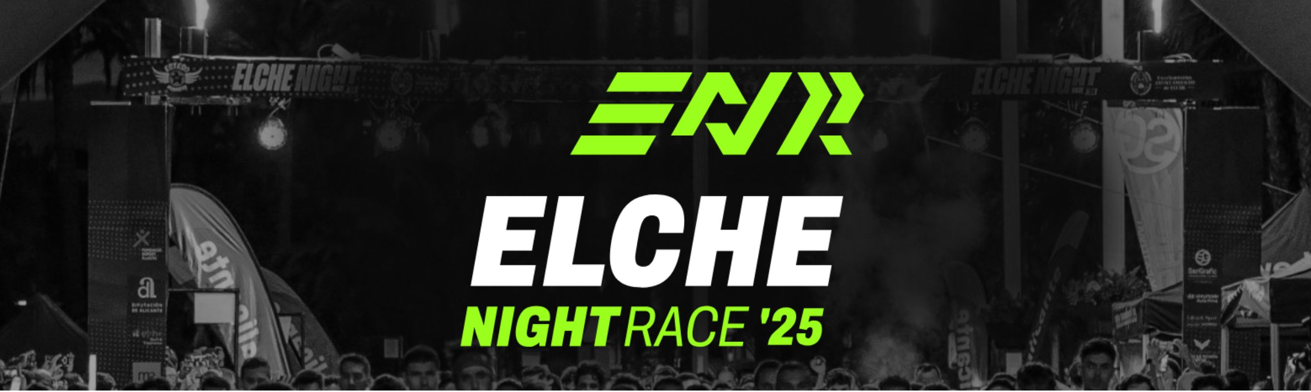 Consigue dos dorsales para la Elche Night Race 2025