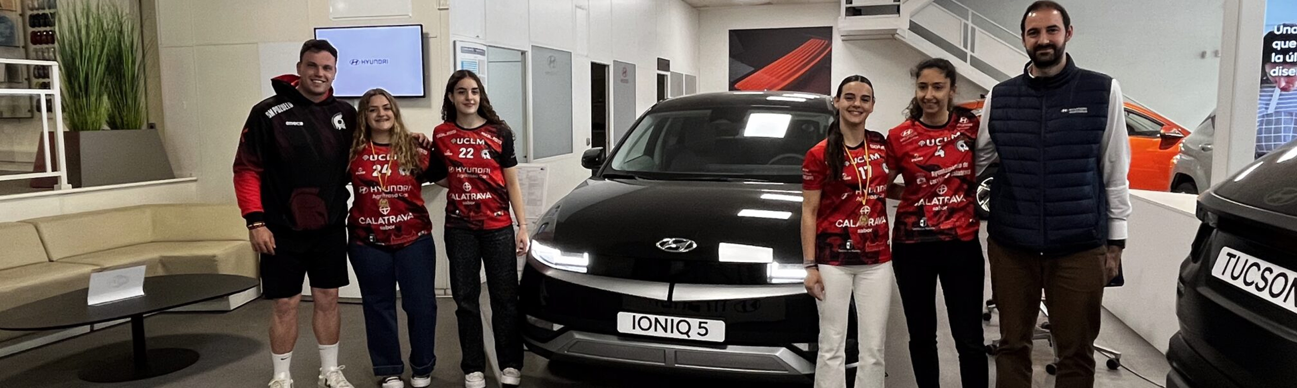 Rueda de prensa Balonmano Pozuelo de Calatrava en Hyundai Agritrasa