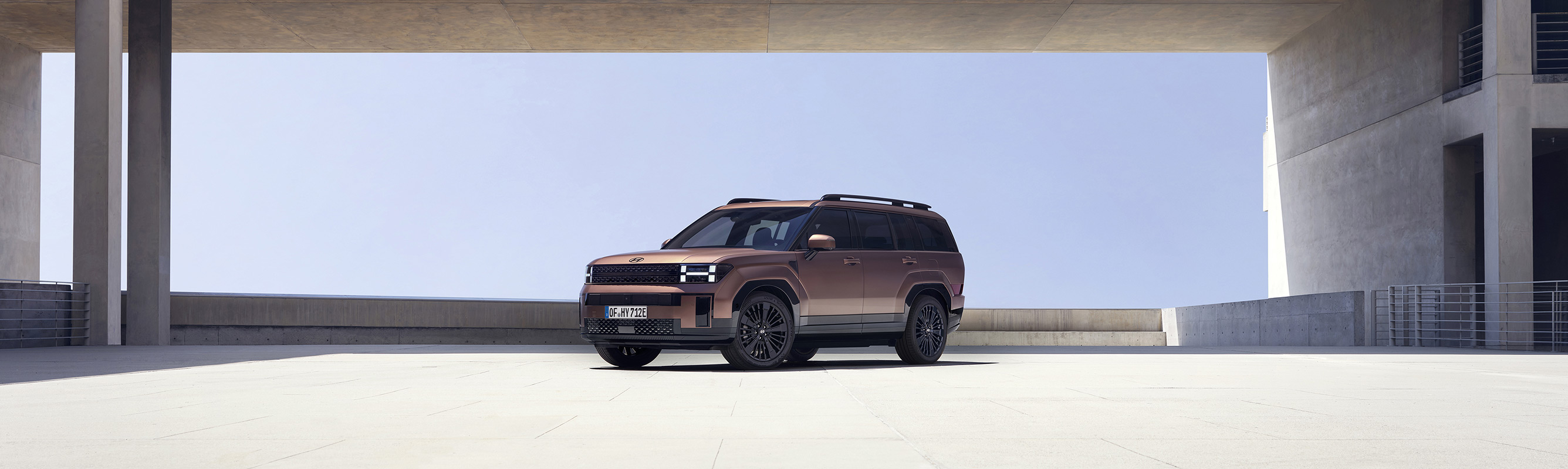 Renting Hyundai Santa Fe