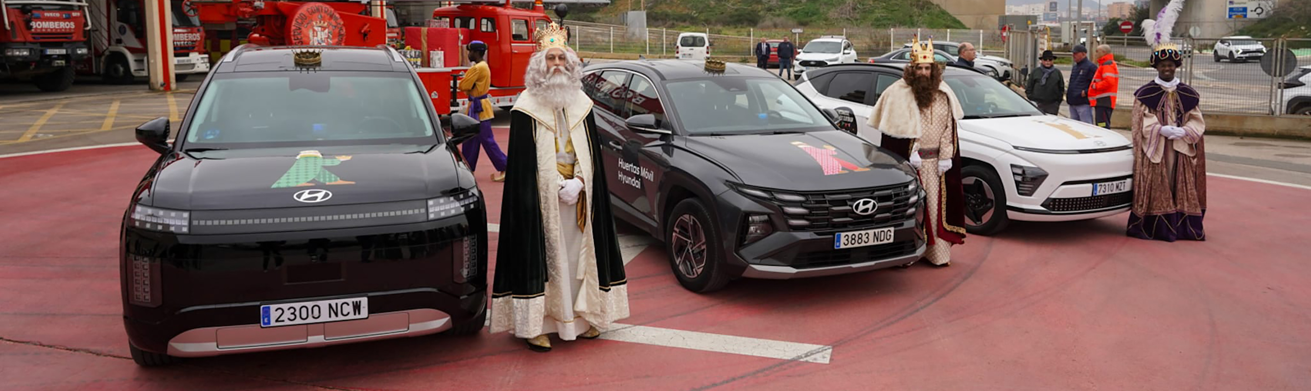 La Navidad iluminó Cartagena en compañía de Hyundai Huertas Móvil