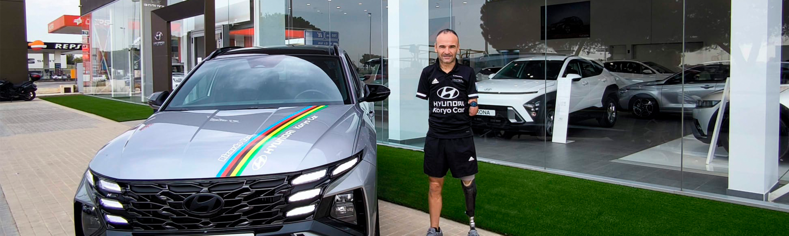 Hyundai Koryo Car apoya a Ricardo Ten en su camino hacia nuevos retos deportivos