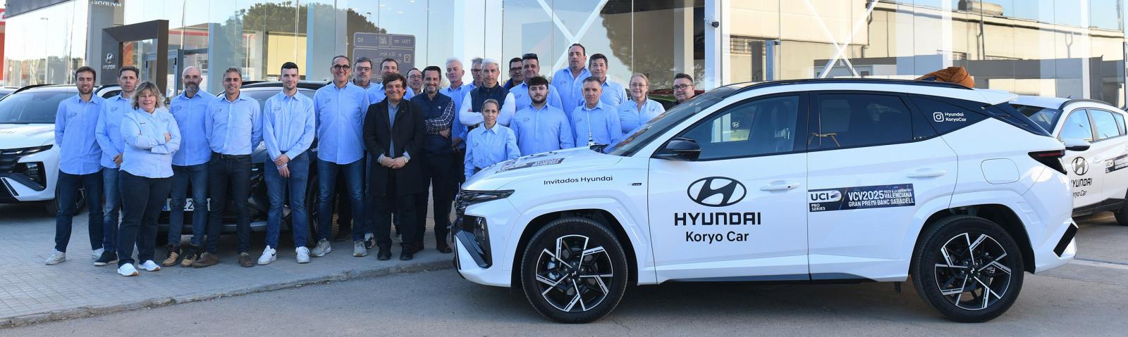 Hyundai Koryo Car refuerza su compromiso con el ciclismo patrocinando la Vuelta Ciclista a la Comunidad Valenciana 2025
