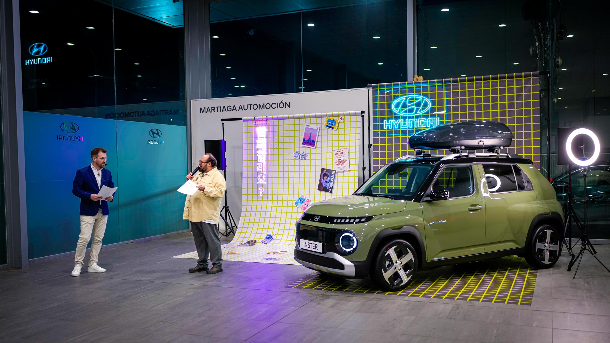 Hyundai Martiaga presentó el nuevo Inster
