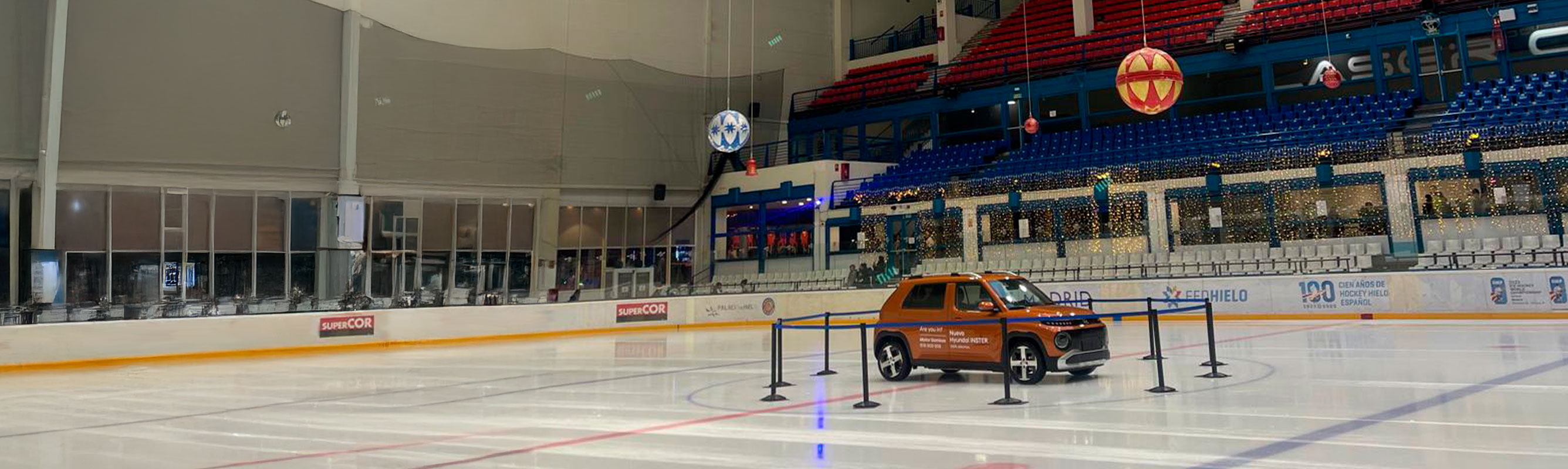 Hyundai Motor Gamboa renueva su patrocinio de las pistas de hielo del Palacio de Hielo y La Nevera