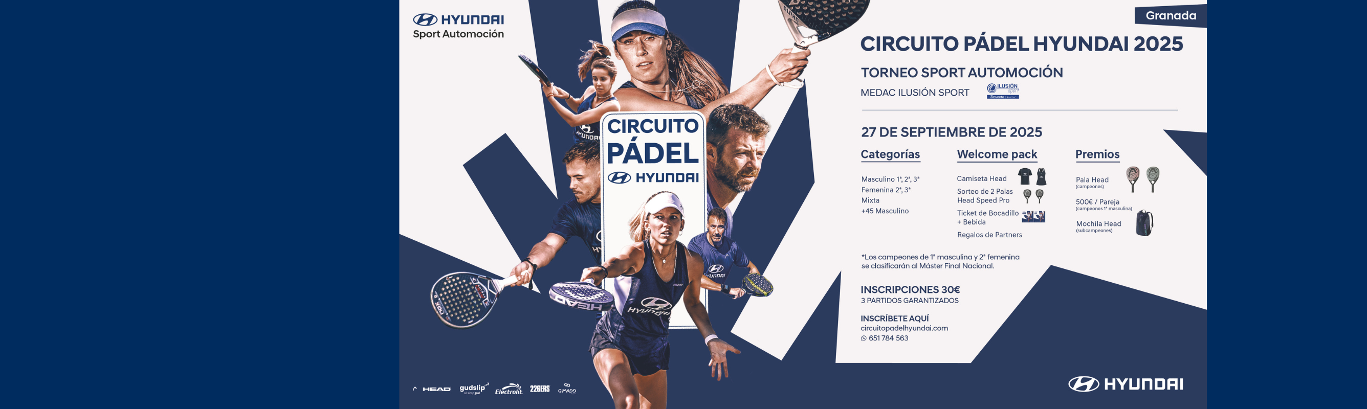 El Circuito Pádel Hyundai llega a Andalucía
