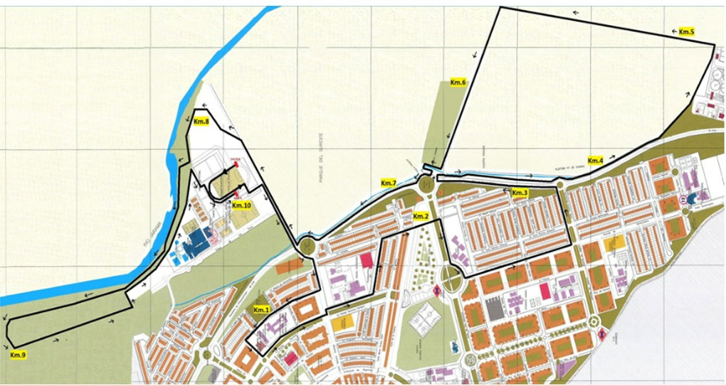 41 carrera popular san Fernando de Henares 2022 mapa