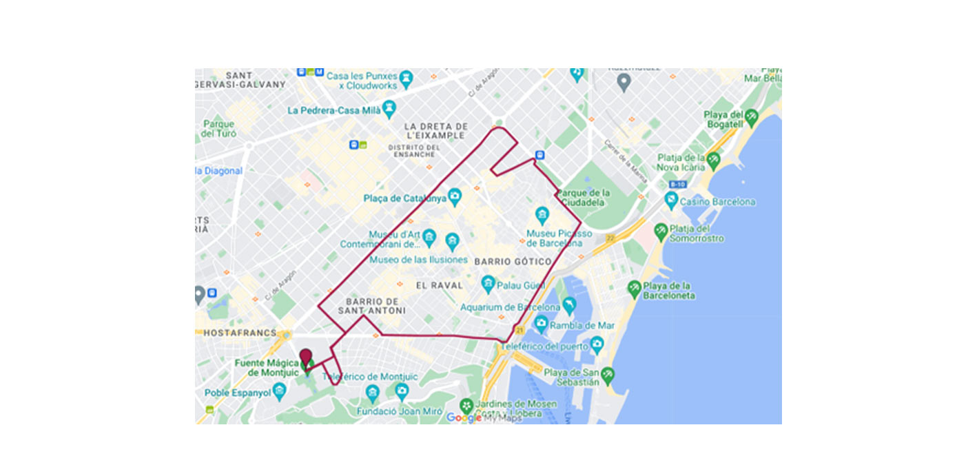 99ª Edición de la Carrera Jean Bouin recorido 10k
