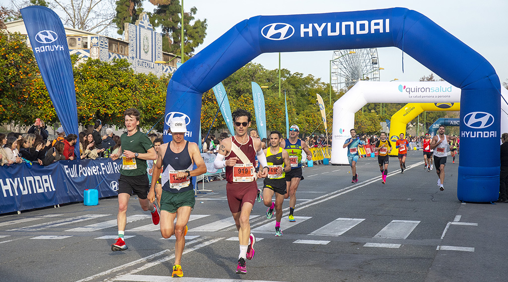 Corredores del Medio Maratón Sevilla