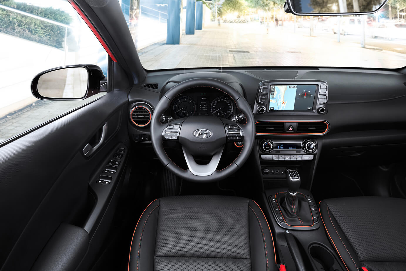 Interior Hyundai KONA Híbrido 48V