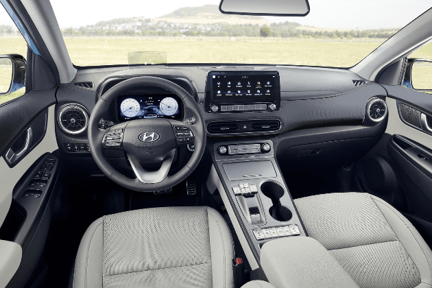 Salpicadero del Hyundai KONA Eléctrico