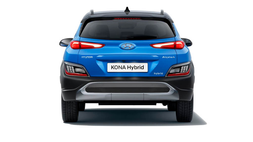 Posterior del Hyundai KONA Híbrido